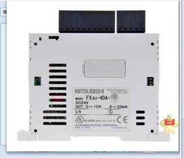 [现货]原装进口日本三菱PLC FX3U-4DA 