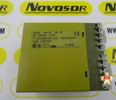 PNOZ  24VDC  474695  PILZ继电器 