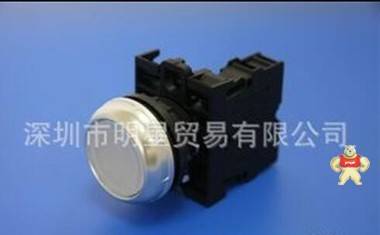 台湾茂仁MOUJEN M22FP-MSF02E230W平头按钮开关全新原装 