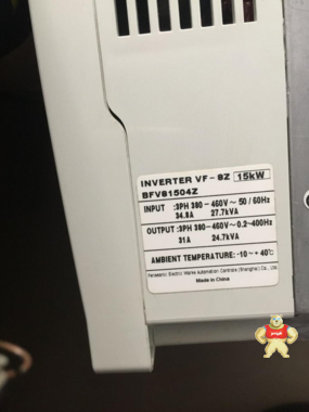 [現(xiàn)貨](méi)原裝松下變頻器BFV81504Z 380V/15KW 