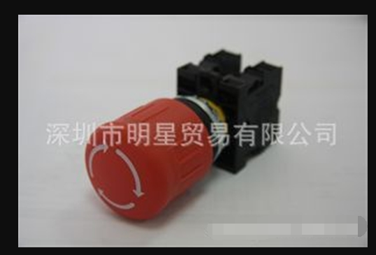 台湾MOUJEN M22EL-TSF01E230R茂仁照光式紧急按钮开关全新原装