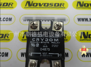 D4875  CYRDOM   美国固态继电器    现货 