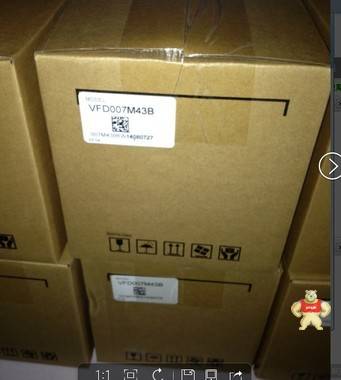 台达变频器 VFD007M43B