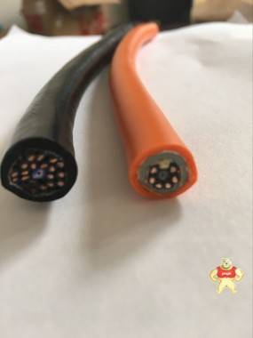 高速移动柔性拖链电缆 HF-71100  10*0.5平方 耐弯曲500万次不断芯 