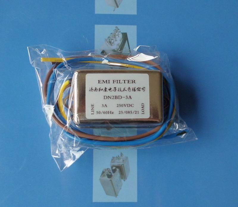 直流电源滤波器3A两级滤波器12-36VDC体积小巧安装简易和康电子