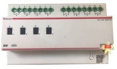 Acrel-BUS智能照明控制系统ASL100-SD4/16安科瑞智能照明调光器 