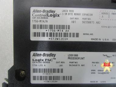 AB 1756-L55M14  模块 智能自动化工控 