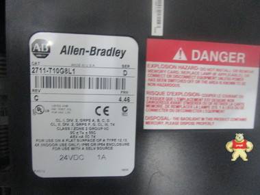 Allen-Bradley    2711-T10G8L1     触摸屏 智能自动化工控 