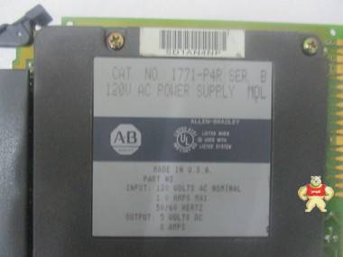Allen-Bradley    1771-P4R    模块 智能自动化工控 