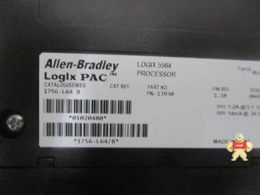 Allen-Bradley   1756-L64   模块 智能自动化工控 