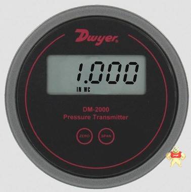 美国Dwyer DM-2004-LCD数显差压变送器 