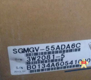SGMGV-55ADA6C安川伺服电机  有刹车 