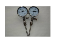 供应上海自仪三厂带热电偶/热电阻远传双金属温度计 铠装热电阻