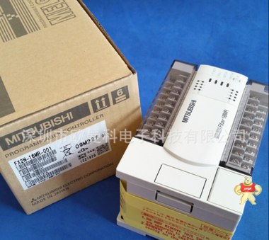 厂家直销 三菱　可编程温度控制器 FX2N-16MR-001 PLC模块 
