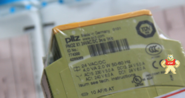 PILZ  774300 ,PNOZ X1 24VAC/DC 3n/o 1n/c  全新 