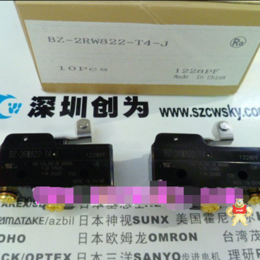 日本山武azbil微动开关BZ-2RW822-T4-J 全新原装现货 BZ-2RW822-T4-J,微动开关,全新原装正品,山武azbil