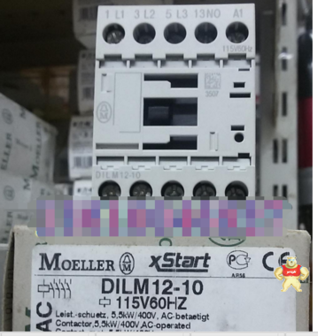 EATON MOELLER DILM12-10（115V60Hz)穆勒接触器原装进口 