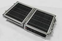 15W 便携式太阳能发电系统 手提箱　户外充电发电照明应急