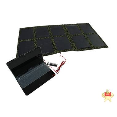 100W太阳能折叠板 便携充电器 单晶硅光伏板 笔记本电瓶户外发电 