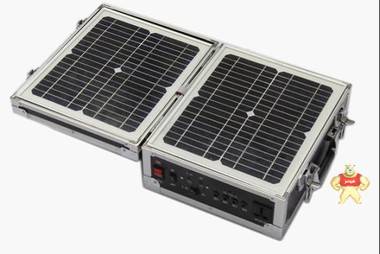 20W 太阳能发电系统箱　户外发电机 野外应急电源　家用发电设备 