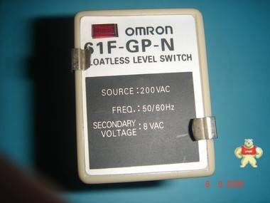 Omron 液位控制器 液位继电器61F-GP-N 