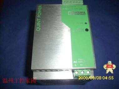 二手現(xiàn)貨PHOENIX菲尼克斯開關(guān)電源QUINT-PS-100-240AC/24DC/10 