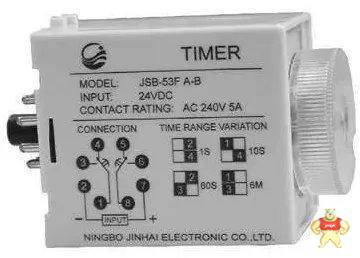 时间继电器怎么看图接线