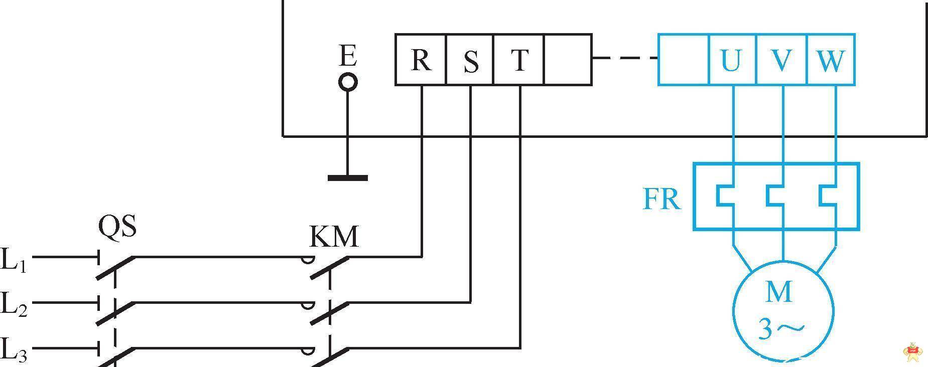 详解变频器的电气控制线路