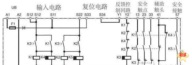 安全繼電器工作原理以及使用方法圖解