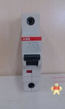 ABB小型断路器S201-C10 1P C10A 空气开关ABB代理 