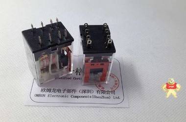 代理歐姆龍繼電器MY2N-GS AC220V 8腳 完全替代MY2N-J中間繼電器 