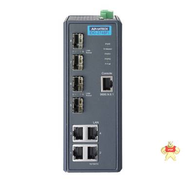 研华 EKI-1521I 宽温串口设备服务器 迈森工业交换机 