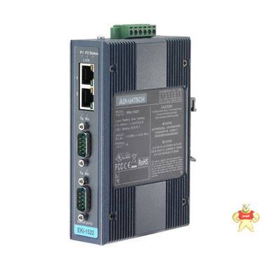 研华 EKI-1522  2路串口设备联网服务器 迈森工业交换机 