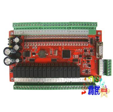 三菱PLC工控板 国产 FX2N-23MR 可编程控制器 带外壳工控板 