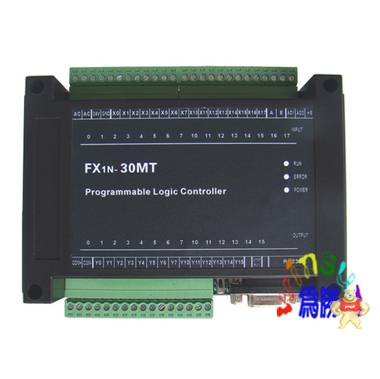 三菱PLC工控板 可编程控制器 FX1N-30MR 可带模拟量 3AD-2DA 485 