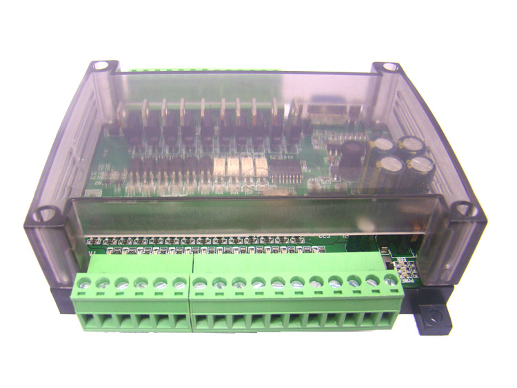 三菱PLC工控板国产FX1N-24MT 4轴可编程控制器步进电机控制器[品牌价格 