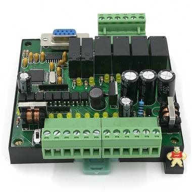 三菱PLC工控板 可编程控制器 FX1N-14MR 可加3AD 2DA 485功能 