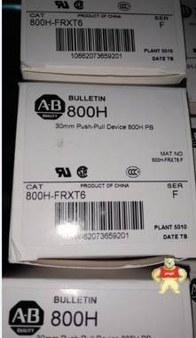 特价AB低压电器800H-NP31/ 800H-JR2B/800H-FRXT6/800H-DPH16 