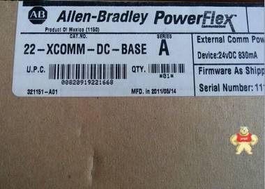 现货供应AB变频器及配件22A-A1P4N113,22-XCOMM-DC-BASE 