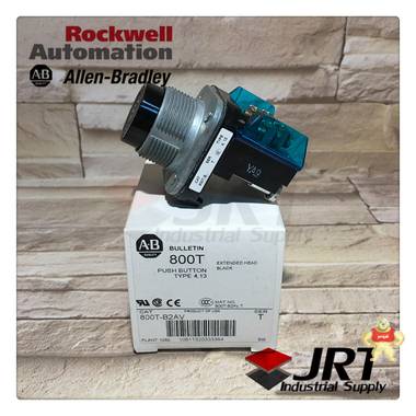 现货 美国Allen Bradley/Rockwell 罗克韦尔 800T-B2AV 按钮 