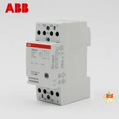 ABB 建筑用接触器 ESB24-22*24V原装现货24A/2NO+2NC现货供应 
