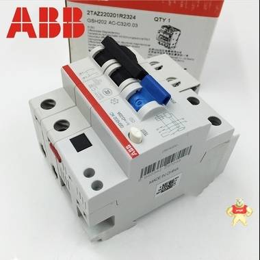 ABB剩余电流保护断路器GSH202 A-C25/0.1 AP-R原装现货C25A 