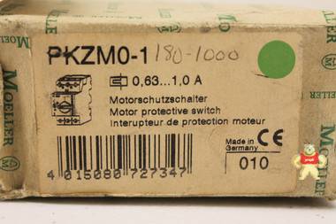 Moeller PKZM0-1 Motor Protective Switch NIB PKZM0-1