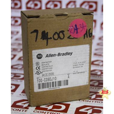 Allen Bradley 100-C09DJ10 MCS-C Non-Reversing Contactor - Ne 100-C09DJ10,Allen Bradley,PLC