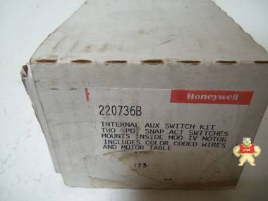 HONEYWELL 220736B INTERNAL AUXILLARY SWITCH KIT *NEW IN BOX* 220736B,Honeywell,PLC