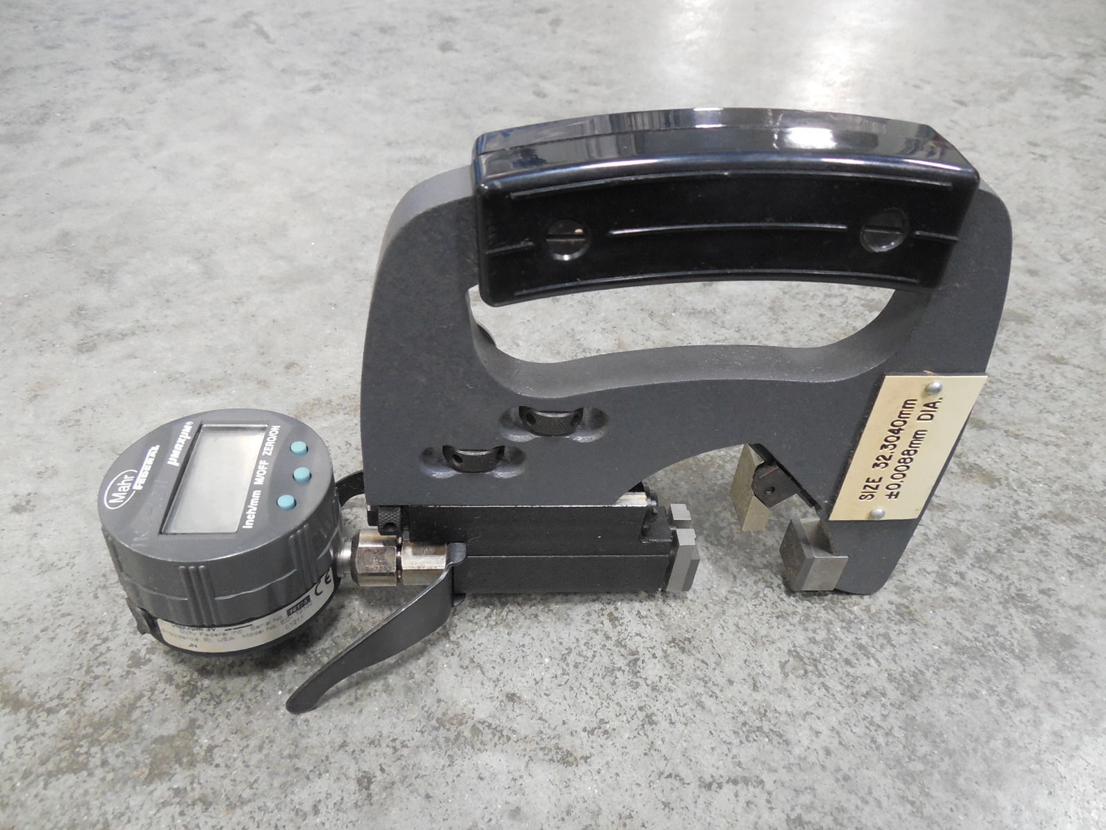 USED Mahr Federal Size 32.3040mm Snap Gage OP#370 4792743-LH