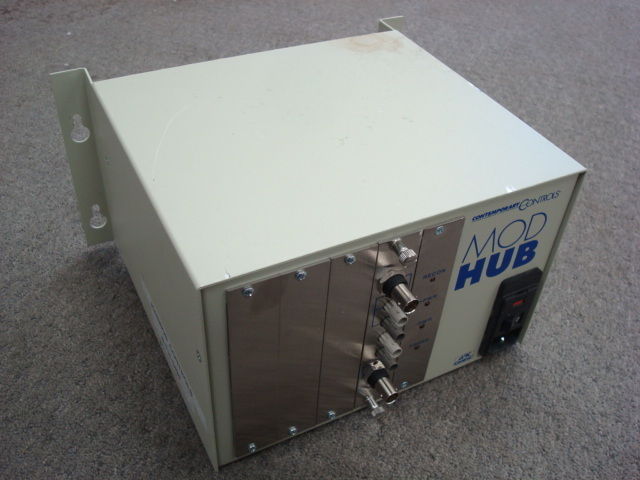 USED Contemporary Controls MODHUB-16F Mod Hub 4 Port Modular