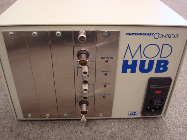USED Contemporary Controls MODHUB-16F Mod Hub 4 Port Modular