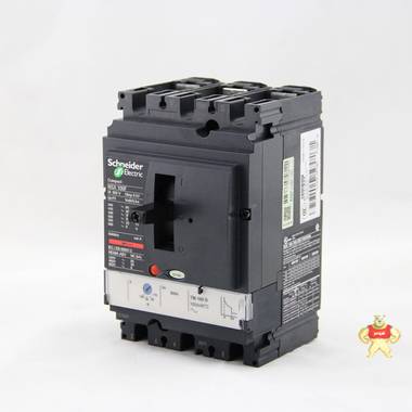 施耐德塑壳断路器带热磁脱扣单元三相三线空气开关NSX 3P16A~630A LV429632,塑壳断路器,施耐德