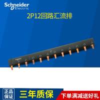 施耐德 2P汇流排12位 可接6个2P空开 连接铜排 接线排 A9XPH212